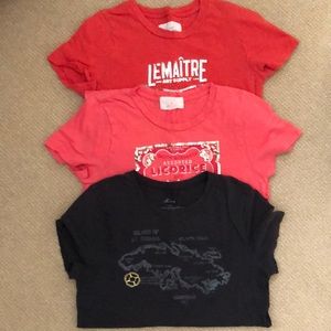 Vintage J Crew Tees set of 3